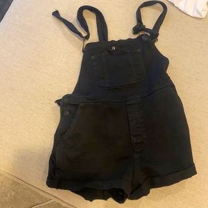 Brandy Melville Black Jean Overalls
